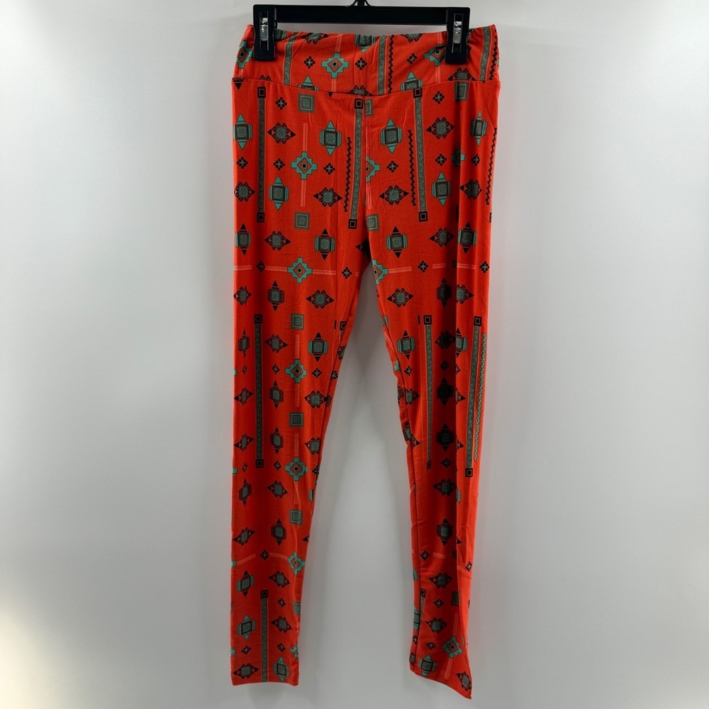 LuLaRoe One Size (OS) Leggings – Buttery Soft Stretchy Printed Leggings - Picture 2 of 5
